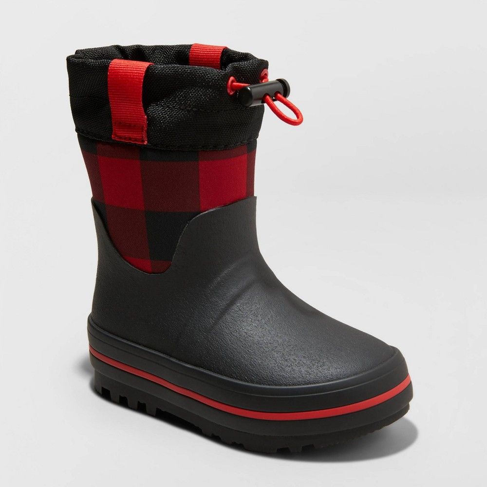 Toddler' Scout Winter Boots - Cat & Jack Red 6 | Target