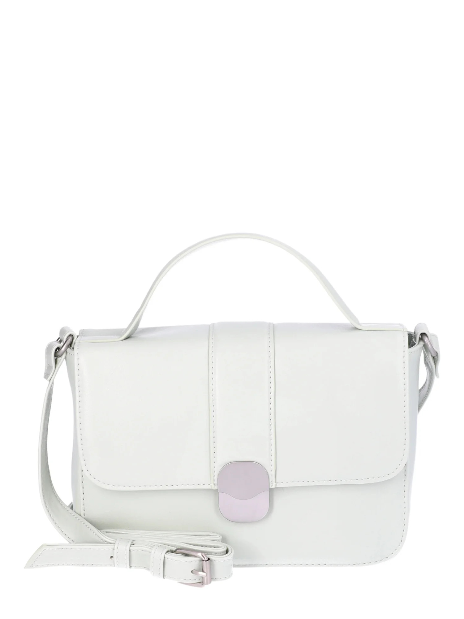 Time and Tru Women's Vida Crossbody Bag, Seafoam | Walmart (US)