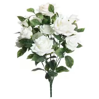 12 Pack: White Rose Bush by Ashland® | Michaels Stores