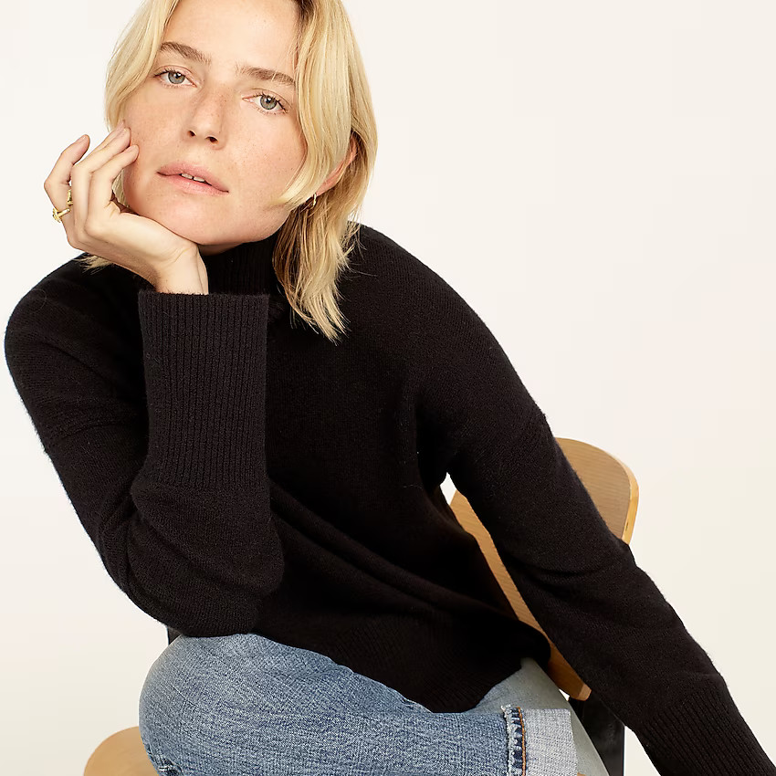 Turtleneck sweater in Supersoft yarn | J. Crew US