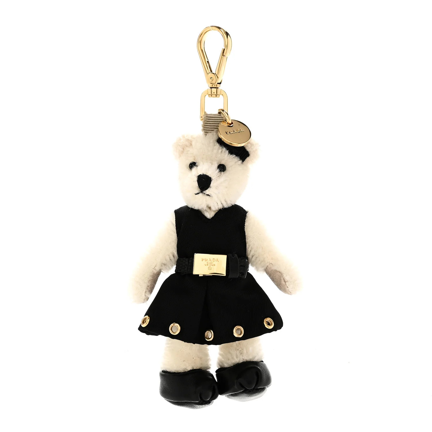 Prada Marlene Teddy Bear Keychain Charm 1875960 | FASHIONPHILE (US)