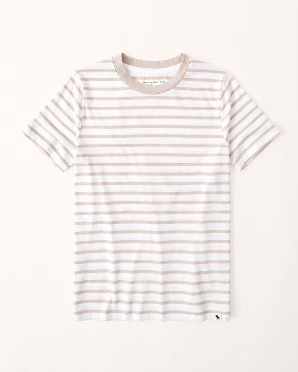 girls striped short-sleeve tee | girls new arrivals | Abercrombie.com | Abercrombie & Fitch (US)