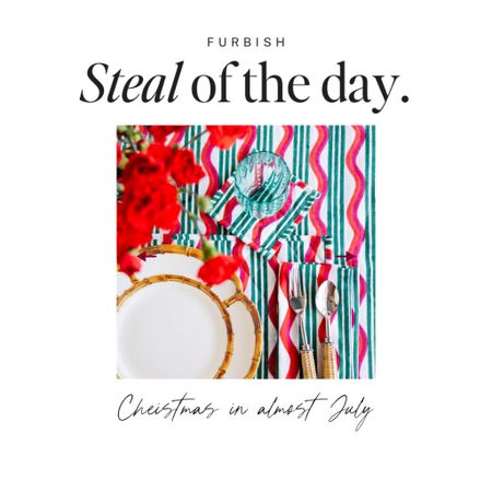 Extra 20% off with code SOMUCHSALE

Furbish modern Christmas tablecloth, coasters, and napkins all $19 and UNDER. 

Lots of fun finds in their sale section for a steal!

Use the code above for an extra 20% off!

#stealsandeals #christmas #holiday #green #red #homedecor #homeinspo #entertaining #finds #deals #summersales

#LTKParties #LTKHome #LTKSummerSales