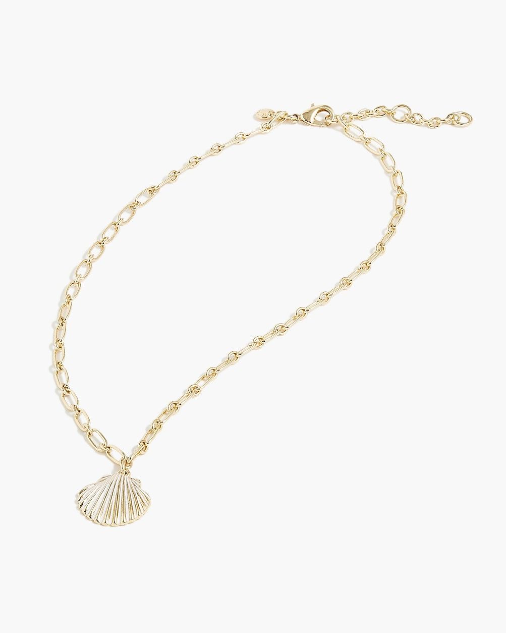 Shell pendant necklace | J.Crew Factory