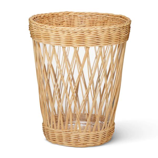 Navona Wicker Vase, Large | The Avenue