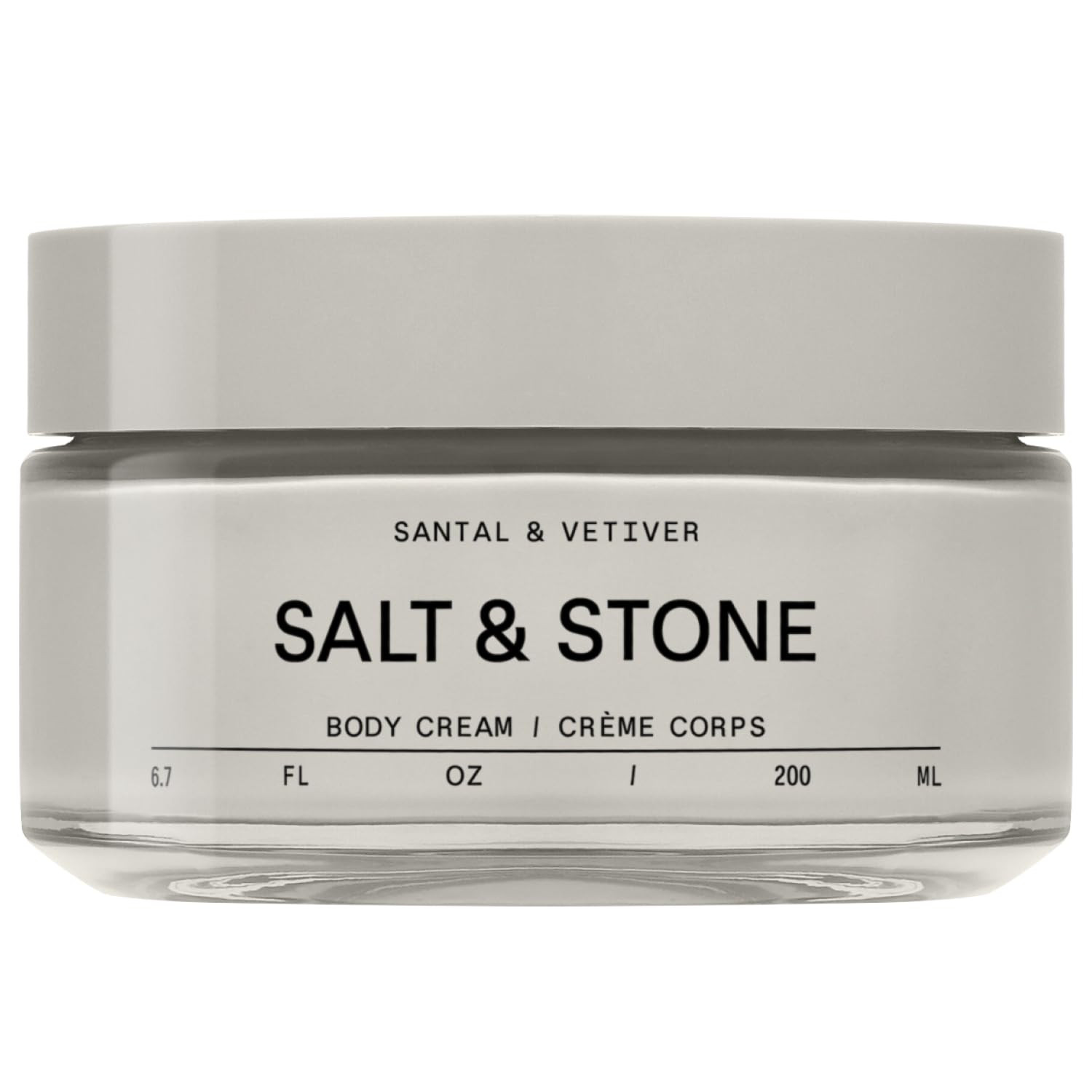 Salt & Stone Body Cream for Dry Skin Women & Men Santal & Vetiver 6.7 fl oz | Amazon (US)