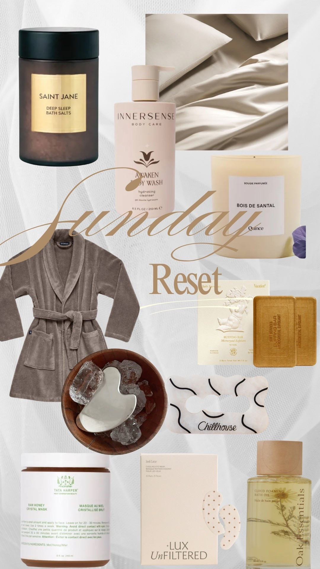 A soft Sunday reset 🤎 the little things that make me feel good. 😌 
Everything is linked . 🫶🏻

#LTKselfcare #LTKmorningroutine #LTKdayinmylife
