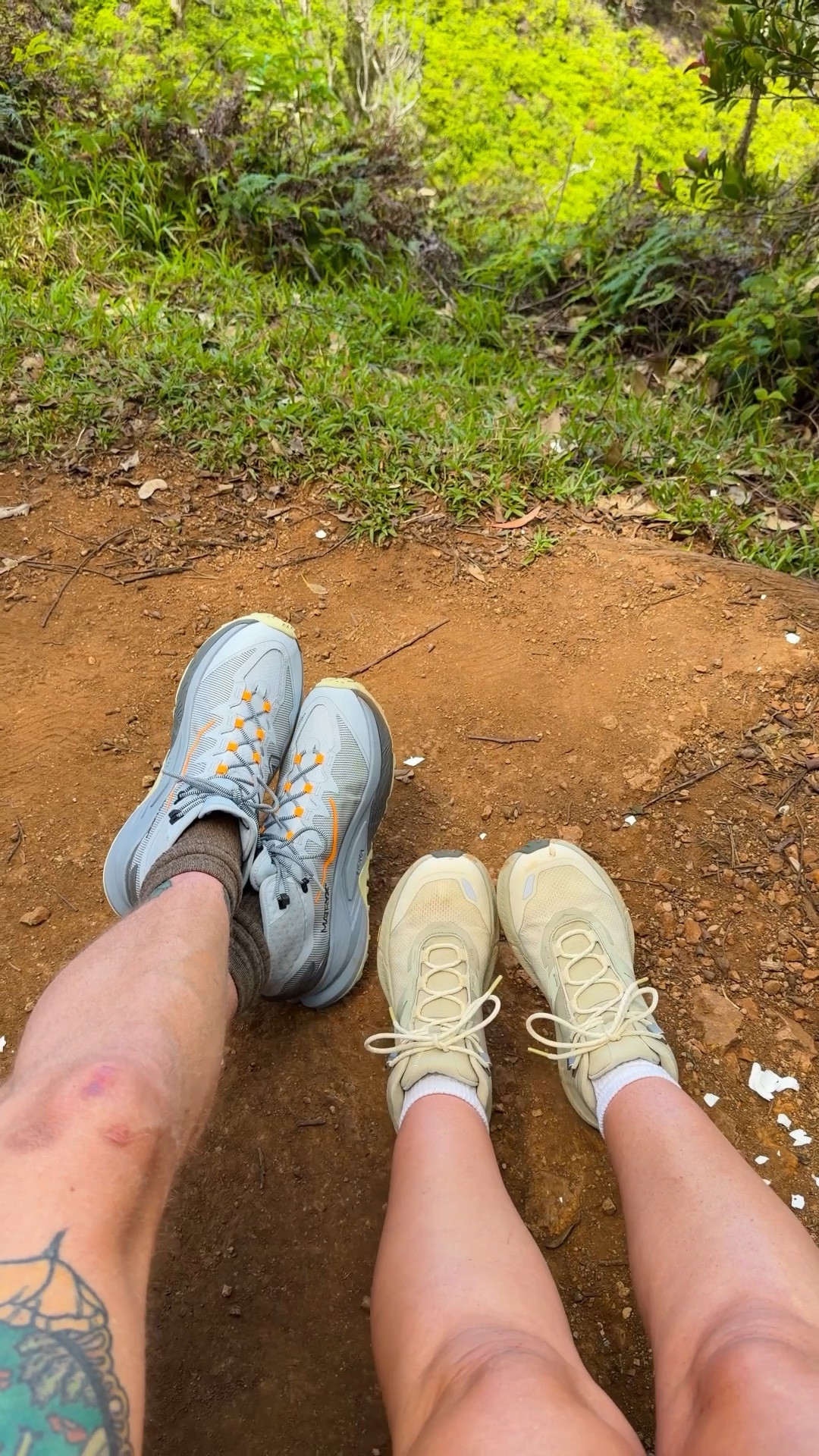 🥾 his + hers HOKA hikers.

Hiked Aiea loop trail on Oahu today (5+ miles) in these unbelievably lightweight, airy and oh so comfortable. Waterproof, great tread on the bottom. 

Can NOT recommend these enough!

HOKA
Hiking
Hiking boots
Summer activities
Outdoor activitiess

#LTKootd #LTKActive