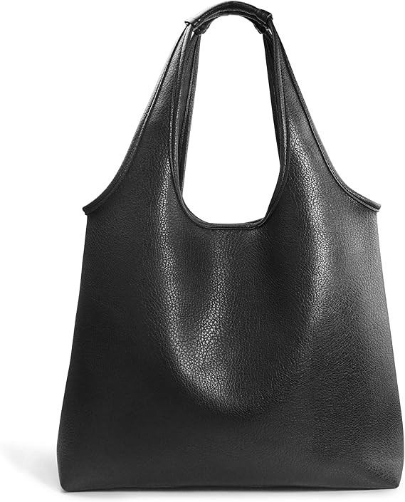 HOXIS Women's Hobo Bag Soft Vegan Leather Tote Oversized Slouchy Handbag for Shopping,Weekender,W... | Amazon (US)