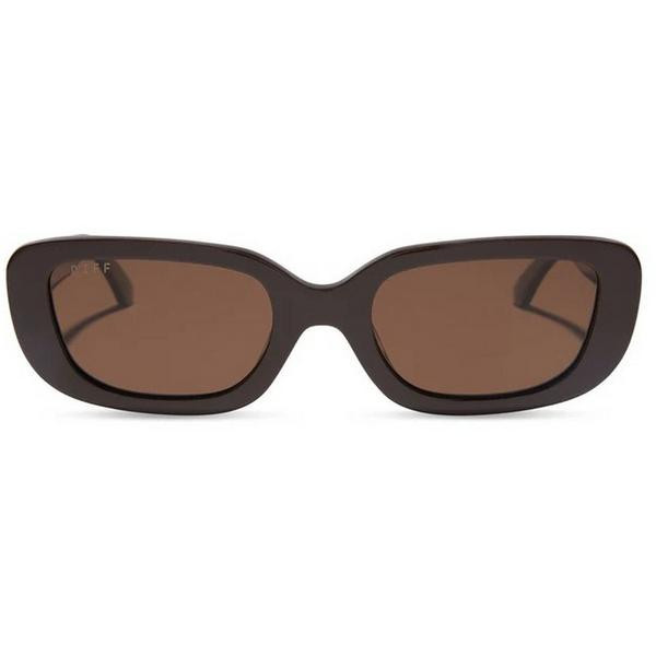 Women's DIFF EYEWEAR Daphne Sunglasses Truffle/Brown Polarized | Scheels Sports