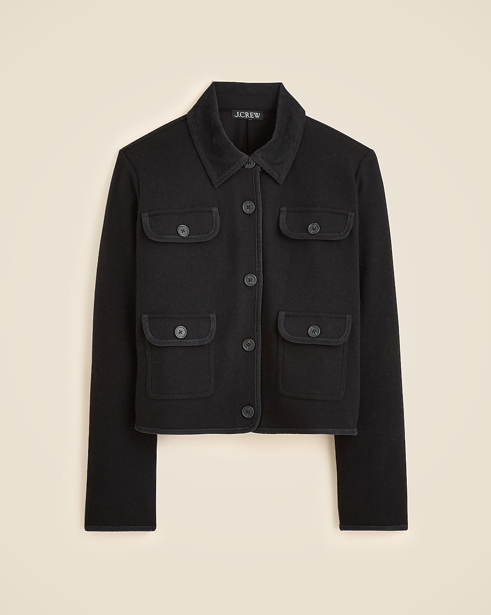 Knit jacket in wool blend | J. Crew US
