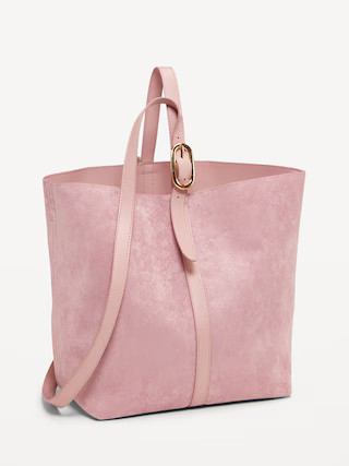 Medium Carrie Tote Bag | Old Navy (US)