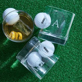 Golf Ball Rocks Glass | Mark and Graham