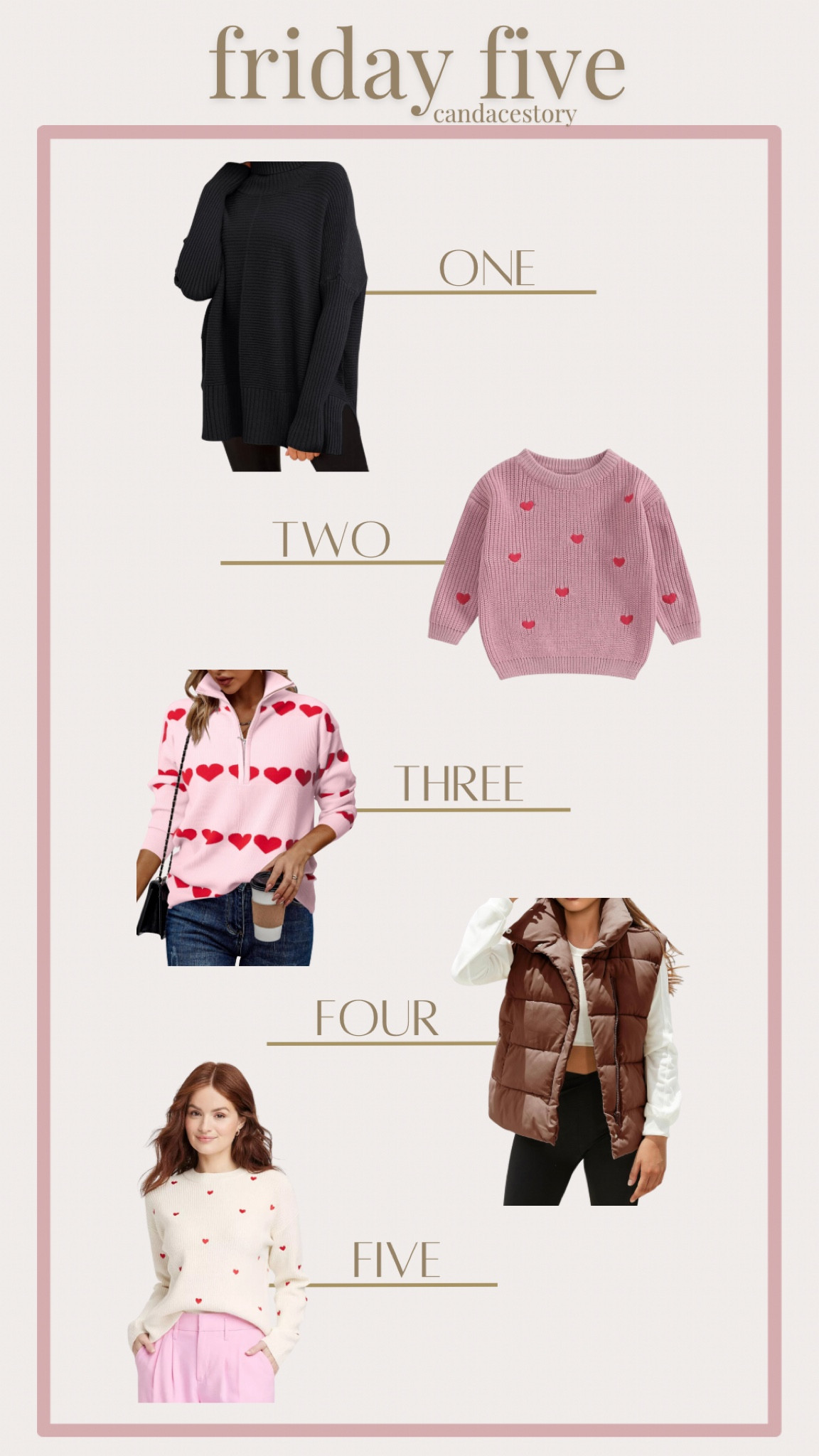 Friday Five - these are the top 5 items you loved this week! 

#LTKSeasonal #LTKstyletip #LTKfindsunder50