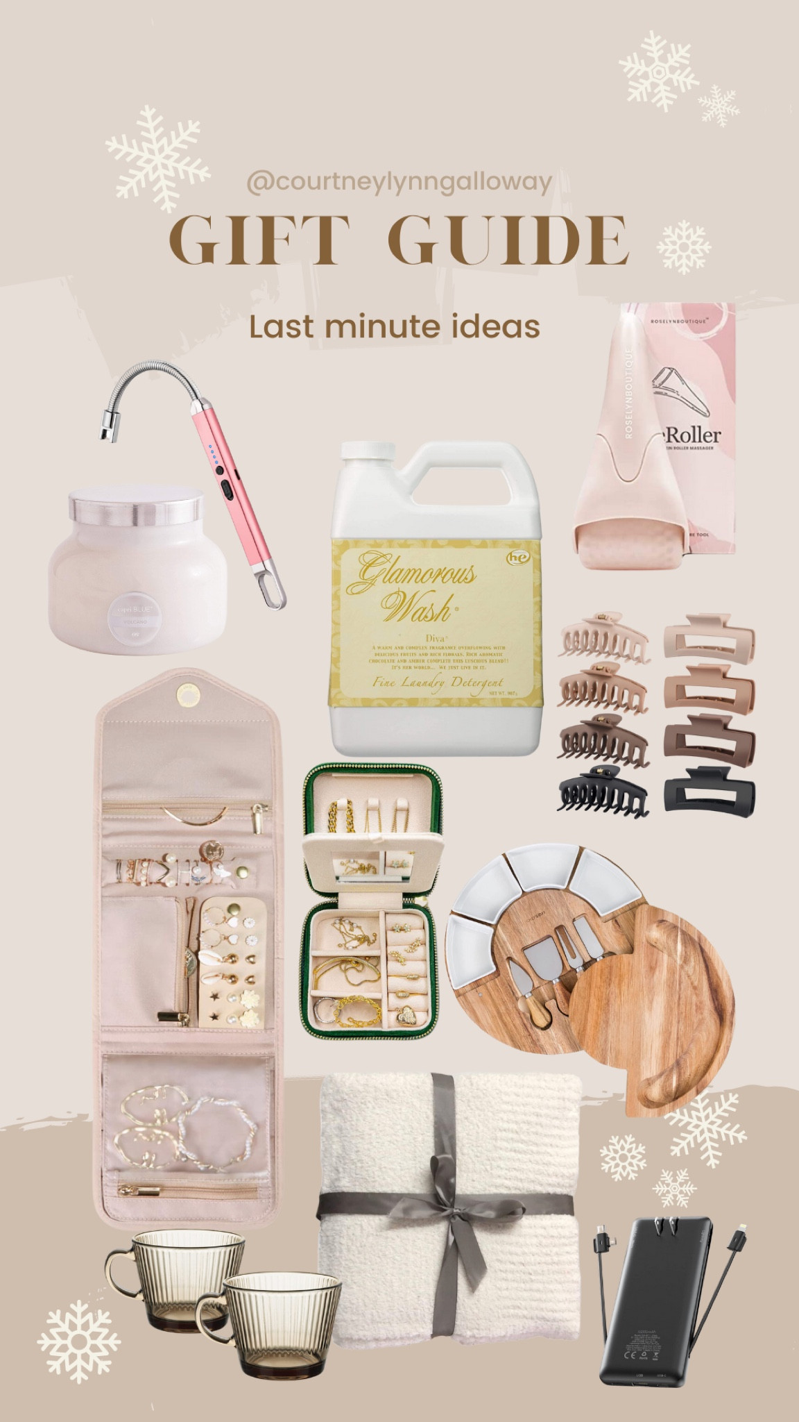 Last minute gift ideas, everything should arrive before Christmas.
 The detergent is the BEST and would make a great gift! Also Capri blue candles are unmatched! Everyone needs an ice roller!

Gifts for mom, sister, grandma, mother in law, friends and other family members.

#giftideas #lastminute #giftguide
#giftsforher #giftsformom 

#LTKSeasonal #LTKHoliday #LTKGiftGuide