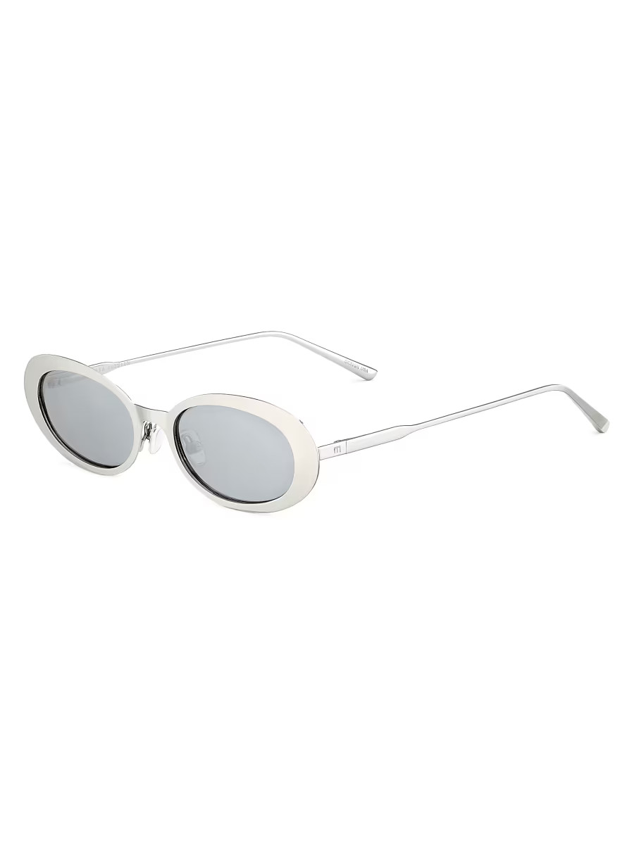 Lyric Leigh 51MM Oval Sunglasses | Saks Fifth Avenue