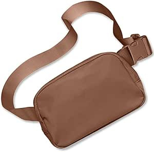 Unisex Fanny Pack Everywhere Belt Bag for Women Men Fashion Waterproof Polyester Waist Bags Bum B... | Amazon (US)