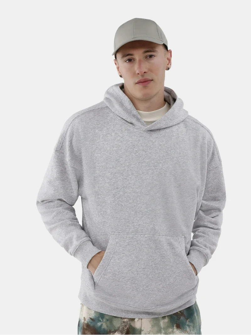 No Boundaries All Gender Oversized Fleece Hoodie Sweatshirt, 1 or 2-Pack, Men's | Walmart (US)