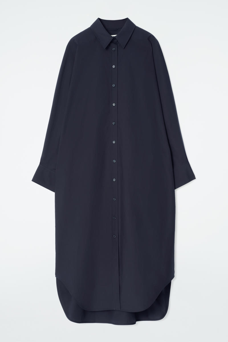 Relaxed Cotton Shirt Dress | COS (US)