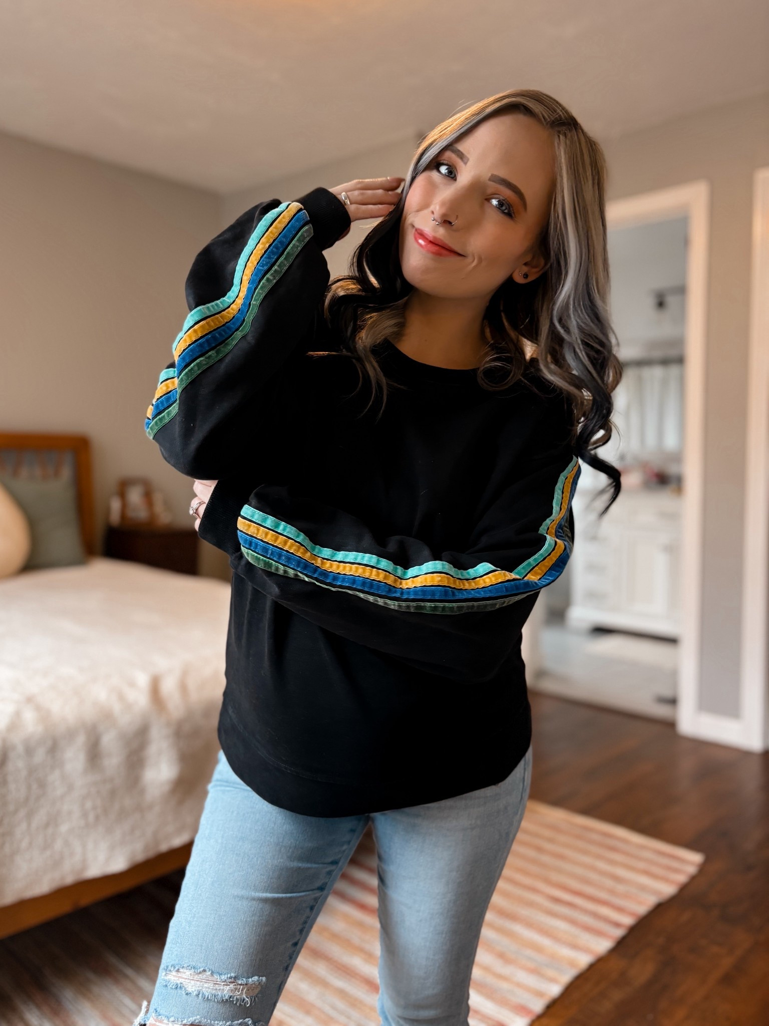 maternity sweatshirt, pullover sweatshirt, PinkBlush maternity 

#LTKmomlife #LTKBump