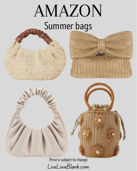 Cutest Amazon bags for summer!
Wedding guest bags
Date night bags
Girls night out bags
#ltku

#LTKTravel #LTKItBag #LTKStyleTip