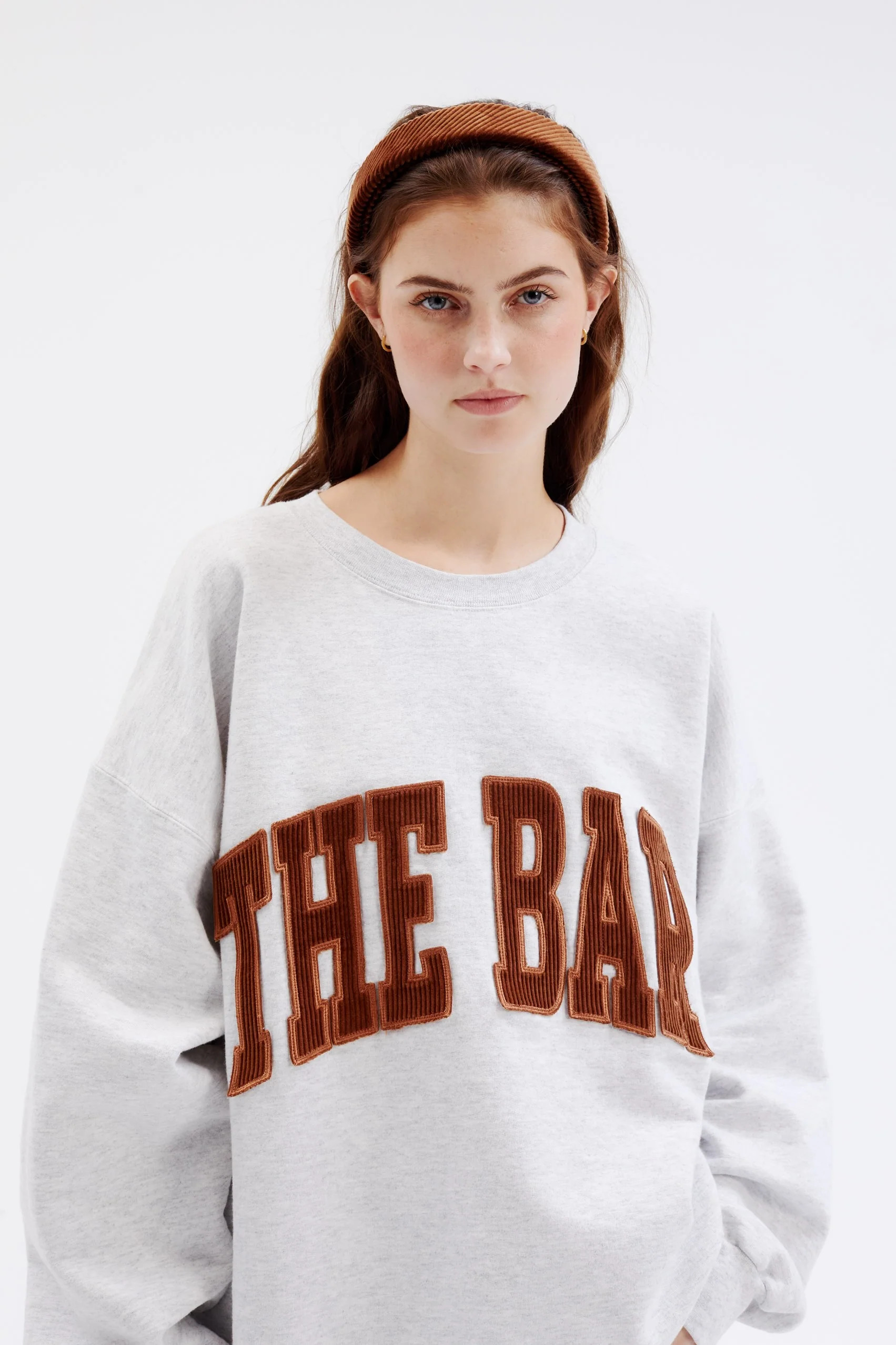 EMBER SWEATSHIRT LT HEATHER GREY / EMBER | The Bar