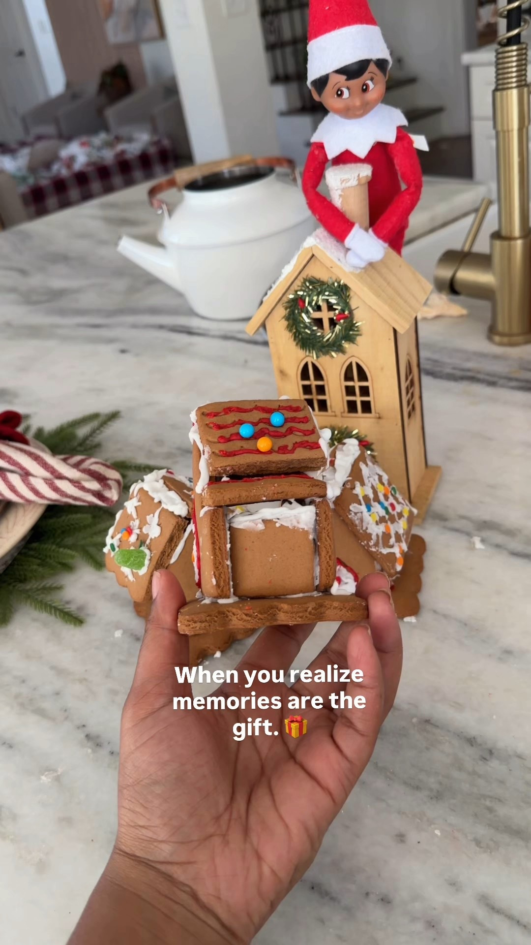 The memories being made really are the gift we are giving our kids this Holiday 🎄 the gingerbread homes are sooo cute too. 

#LTKHoliday #LTKdayinmylife #LTKmomlife