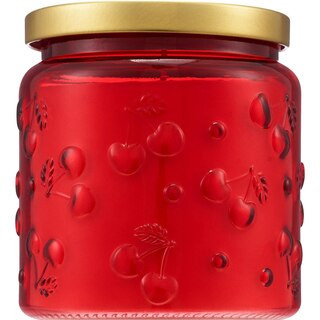 A&A Embossed Cherries Candle, Cherry Vanilla Scent, 14 oz | CVS Health