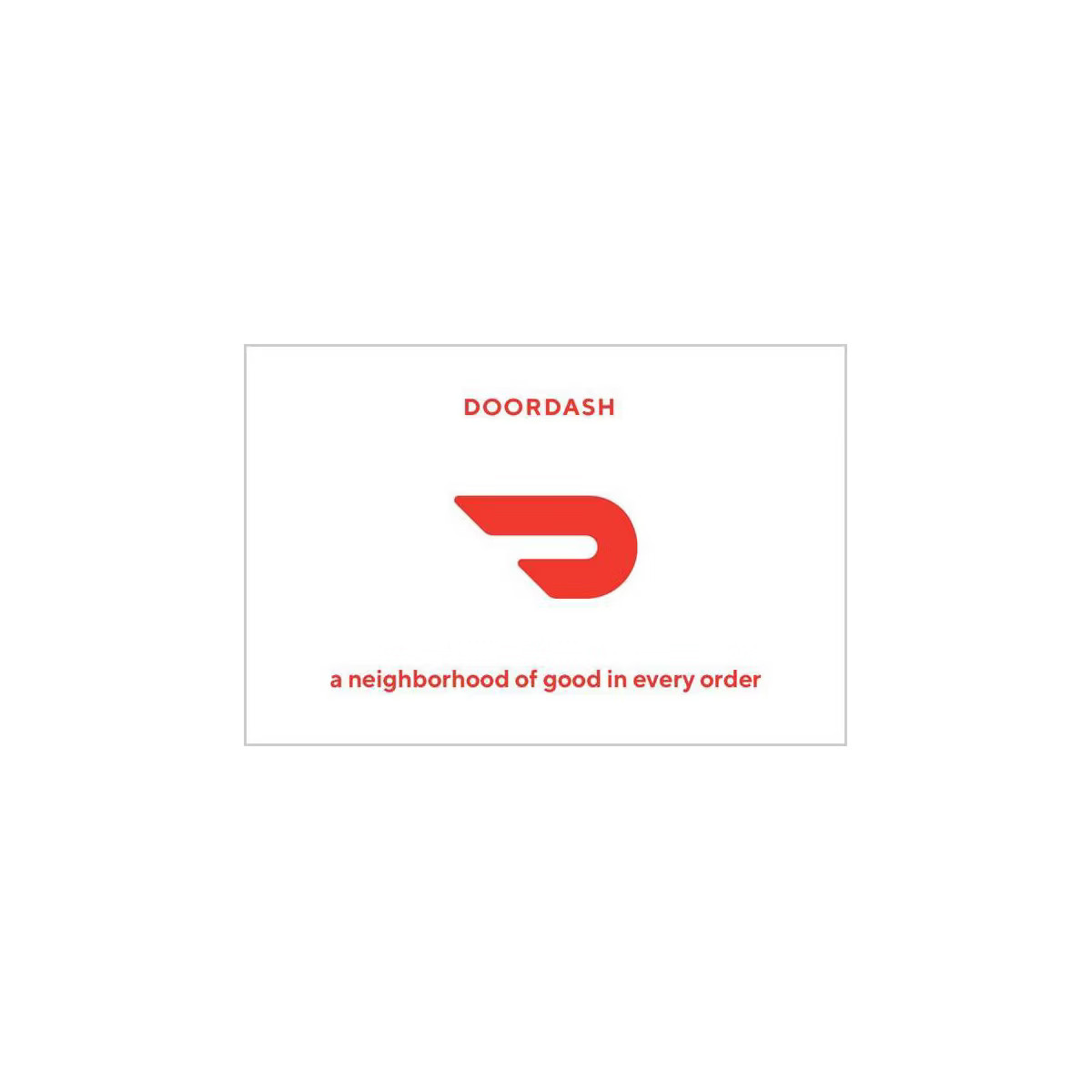 DoorDash Gift Card $25 (Mail Delivery) | Target