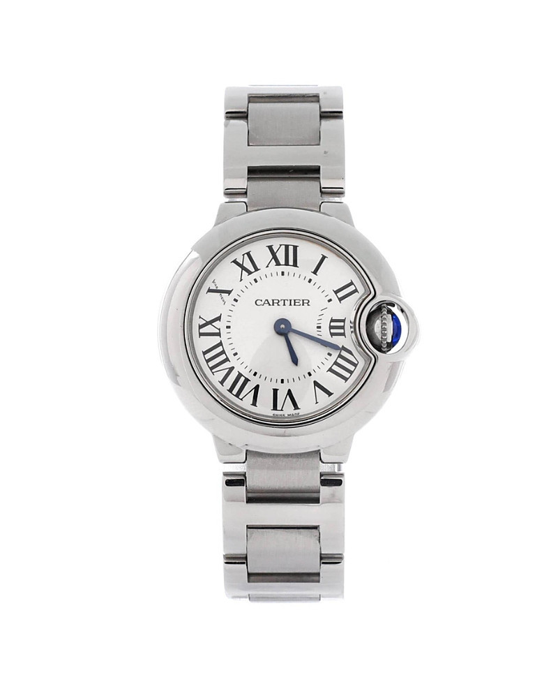 Pre-Owned Cartier Ballon Bleu de Cartier Quartz Watch in Stainless Steel 28mm | Bloomingdale's (US)
