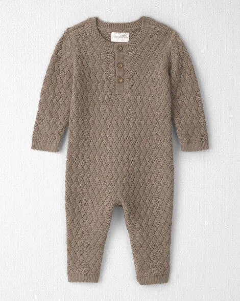 Baby Organic Cotton Sweater Knit Jumpsuit - Little Planet | Carter's | Carter's Inc