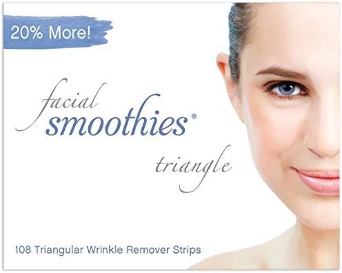 Facial Smoothies TRIANGLE Wrinkle Remover Strips, 108 Triangular Anti-Wrinkle Patches | Amazon (US)