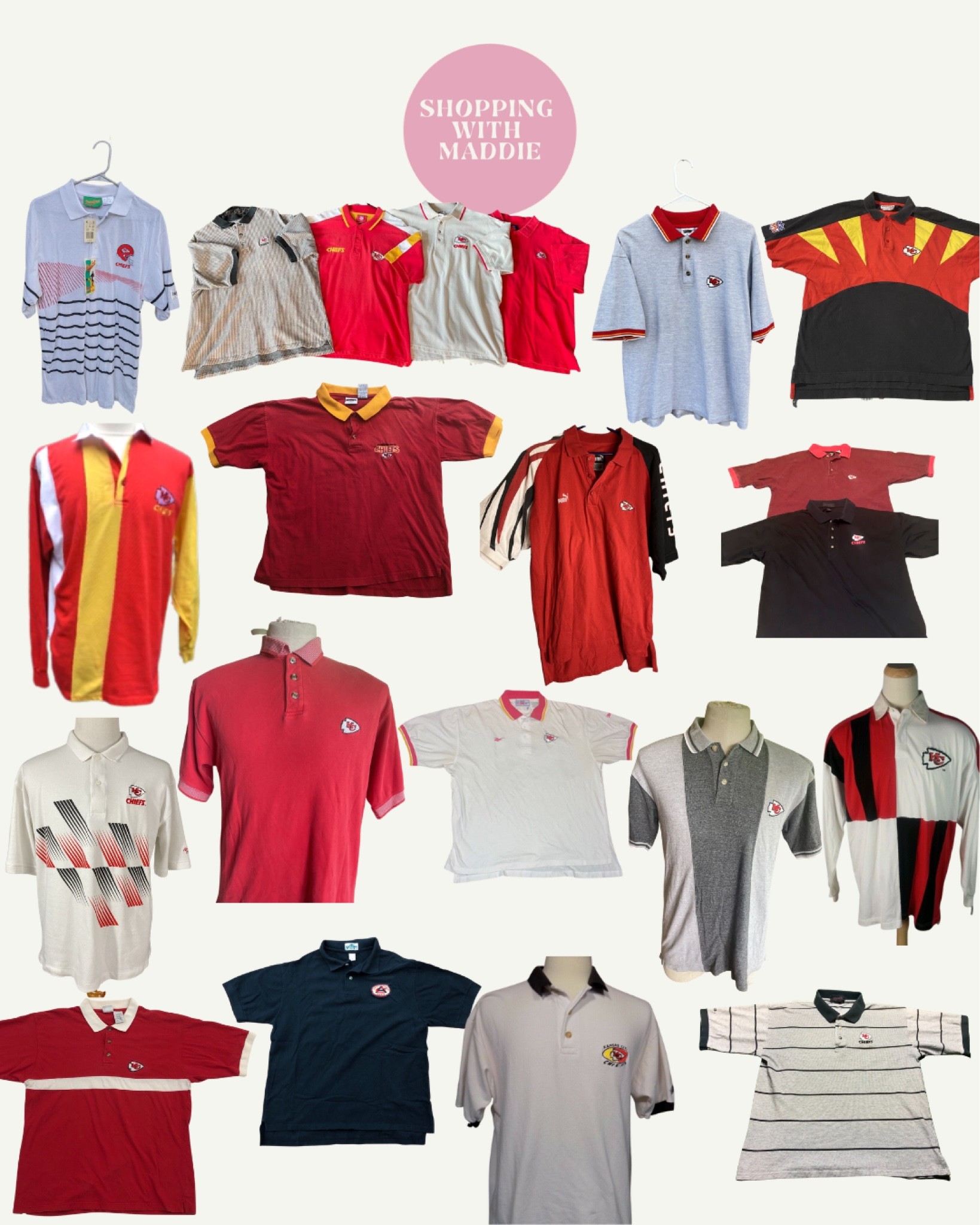 Vintage Chiefs Polos 

#LTKmens #LTKunder100 #LTKsalealert