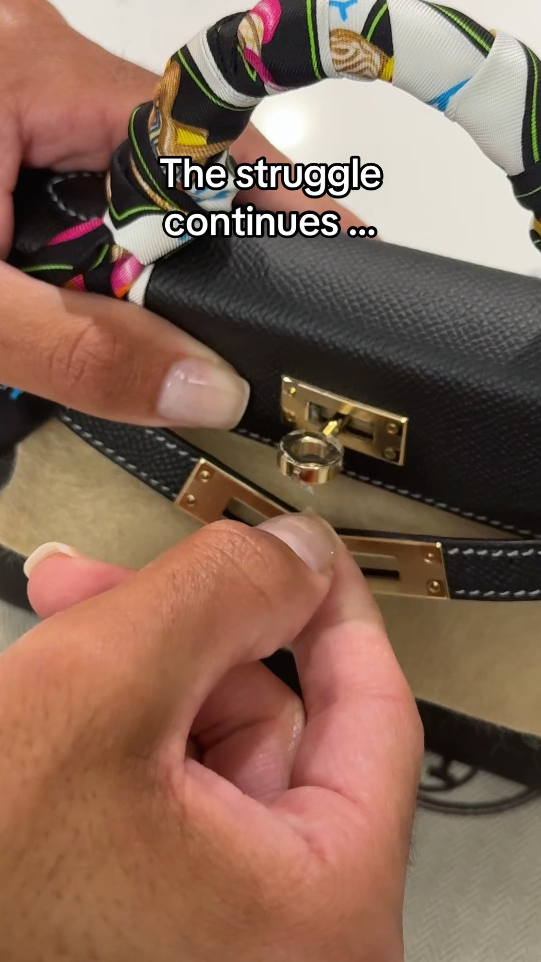 Trying to remove the plastic from a mini Kelly  part 2  #hermesbag #hermeshumor #minikelly #hermesbagvalue #hermesminikelly

#LTKdayinmylife #LTKgrwm #LTKootd