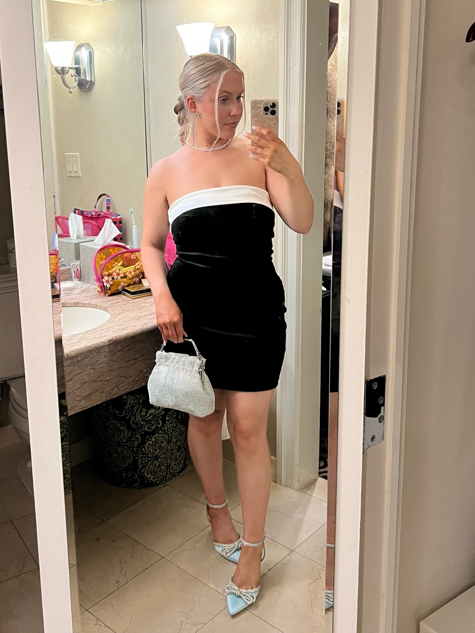 Winter wedding guest look. Purse is from marshalls
