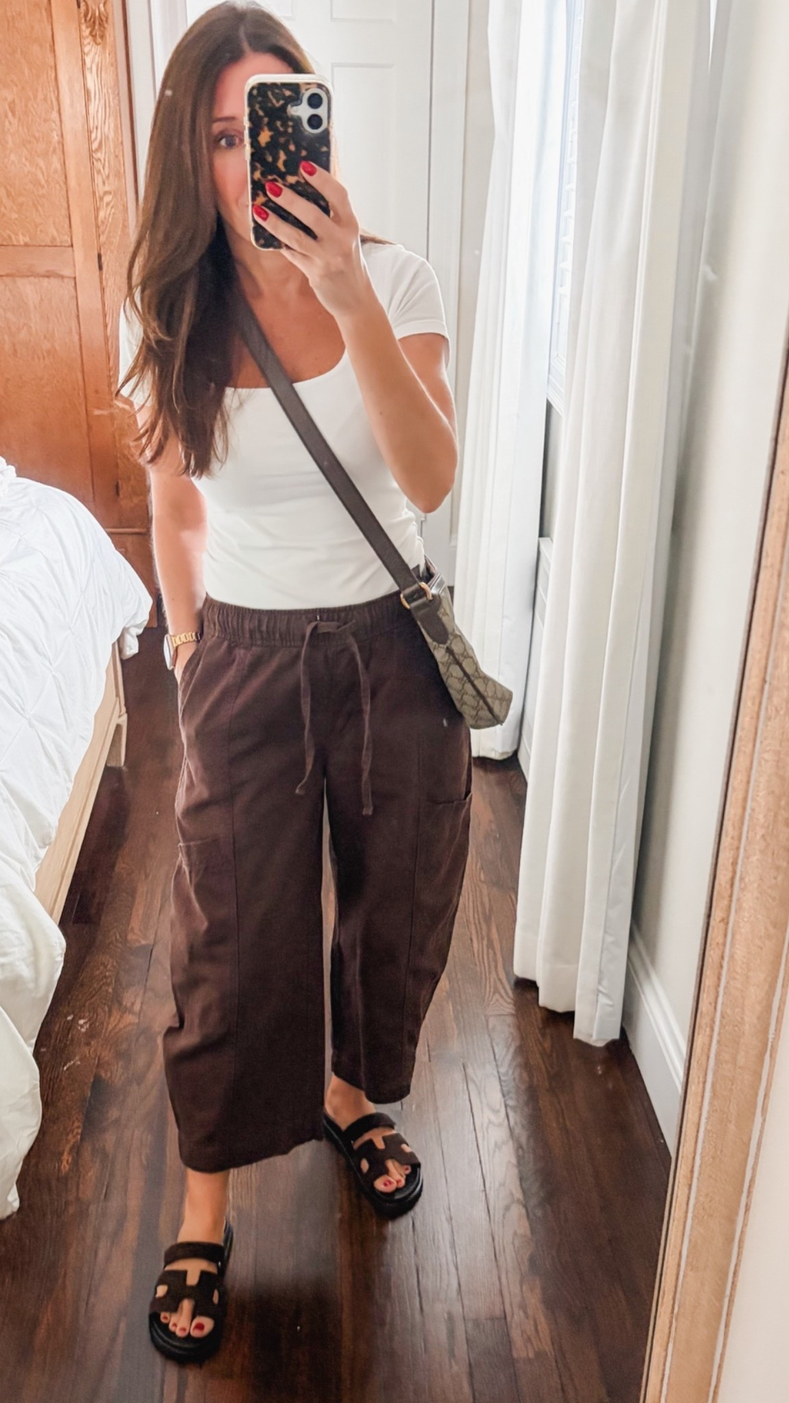 Old Navy barrel pants that come in petite! I bought in two colors.  They do run big, I am in an xs petite and they are very baggy.

#LTKPetite #LTKSeasonal #LTKootd