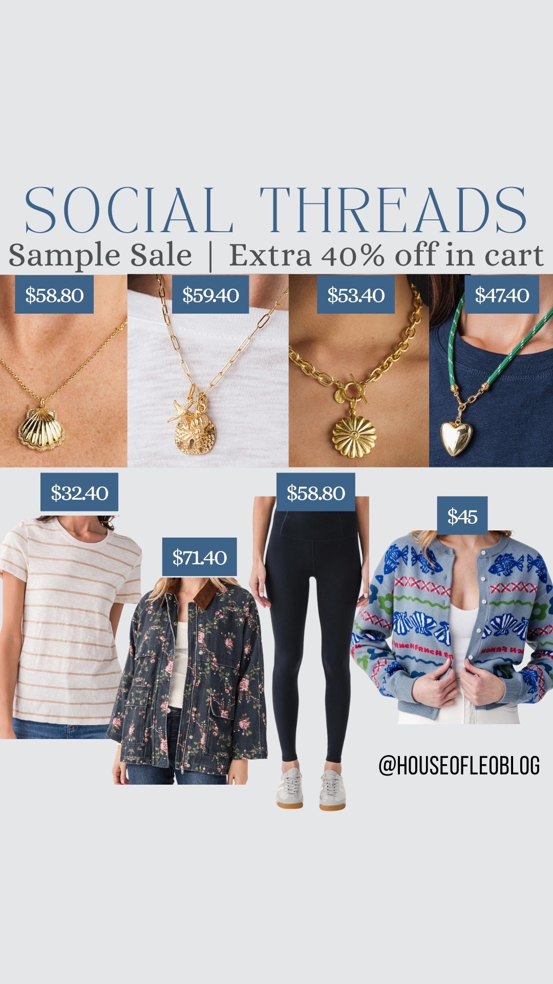 Extra 40% off in cart. Gold necklaces.

#LTKSaleAlert
