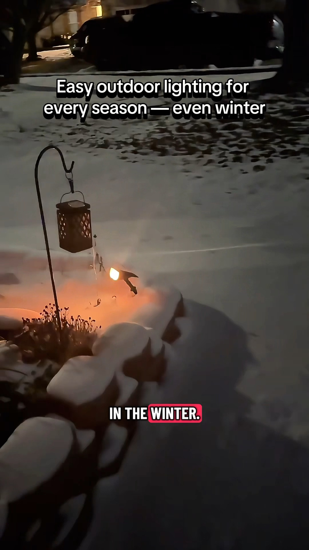 I decorate outdoors year-round now because these solar smart spotlights do all the work.  

#LTKSeasonal #LTKValentine #LTKHome