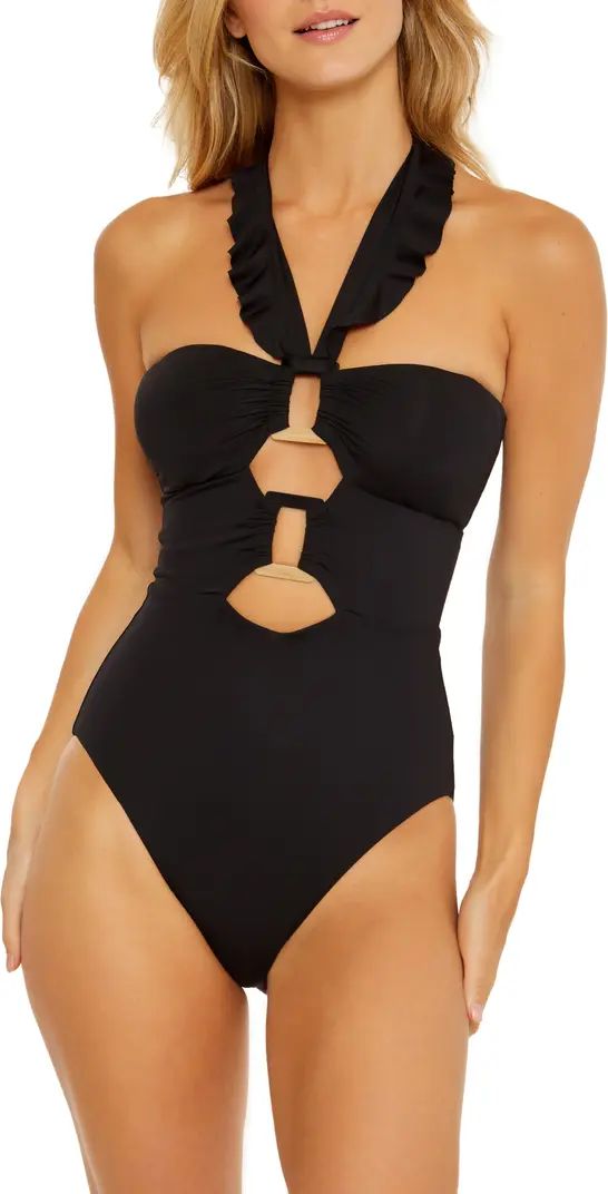 Buckle Up One-Piece Swimsuit | Nordstrom