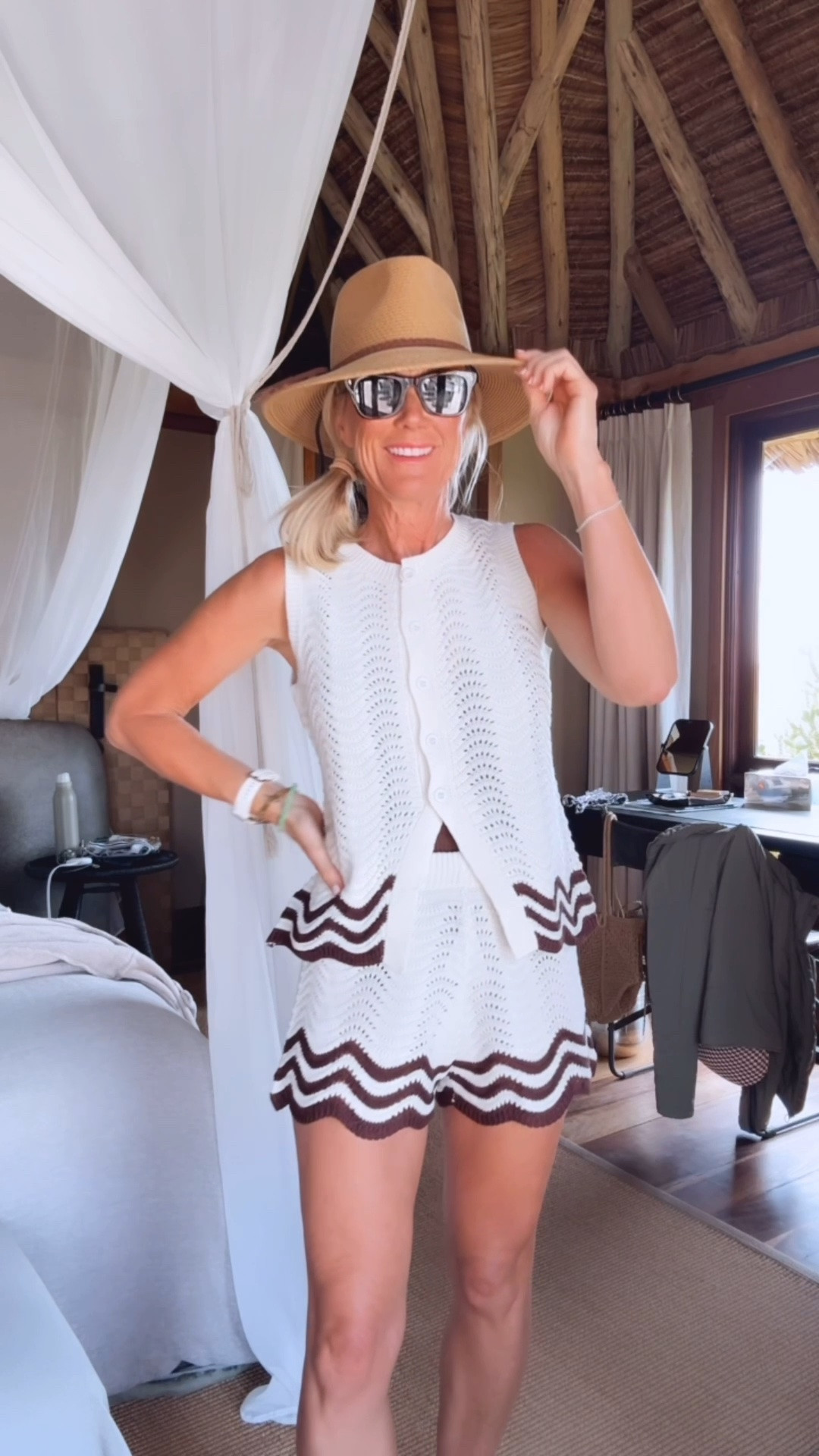 Crochet cover up sets are everywhere this season and this one is so fun! 
Set: small
Swim: small

#LTKSwim #LTKOver40 #LTKSeasonal