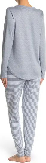 JACLYN Whisper Luxe Long Sleeve Top, Joggers, & Shorts 3-Piece Pajama Set | Nordstromrack | Nordstrom Rack