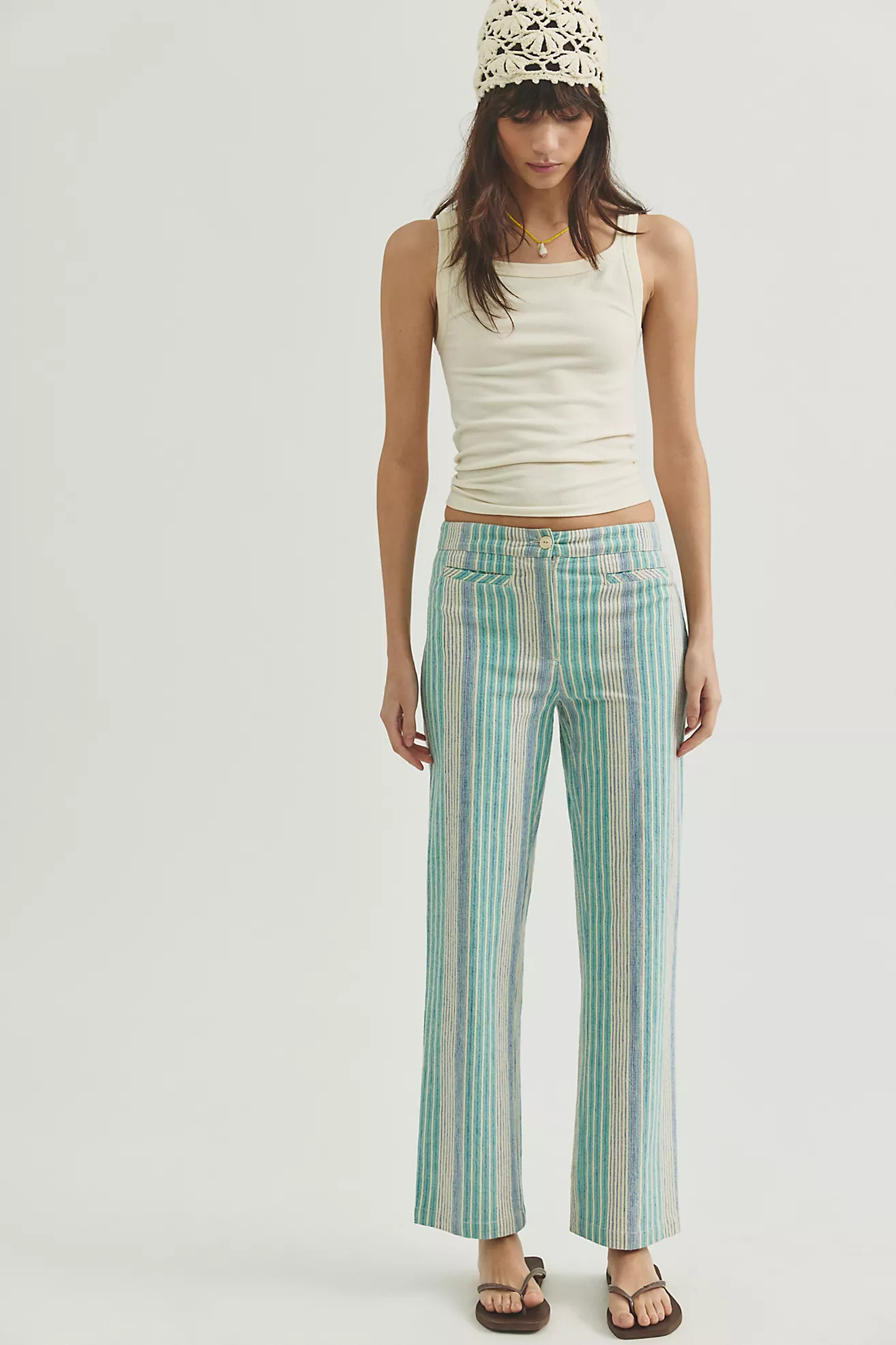 Penelope Striped Pant | Free People (Global - UK&FR Excluded)