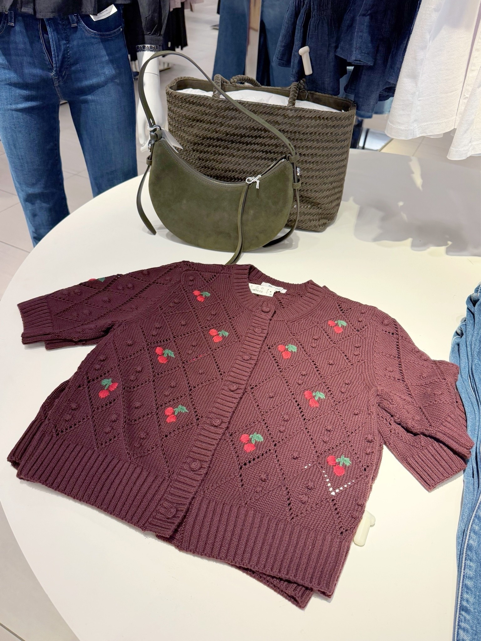 Madewell Insider Sale! 25% off everything when you sign in with your email address. Isn’t this short sleeve cherry cardigan so pretty for fall! So cute with jeans and boots for the perfect fall outfit!

#LTKSaleAlert #LTKOver40 #LTKootd