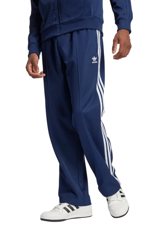 adidas Originals Adicolor Firebird Baggy Fit Track Pants in Night Indigo at Nordstrom, Size Xx-Large | Nordstrom