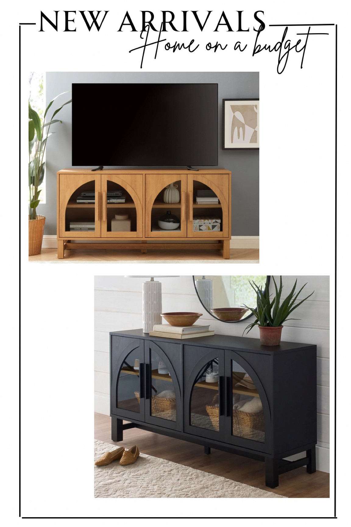 These new cabinets from Better Homes & Gardens are continually going in and out of stock and I totally get it because they are so gorgeous at an unbelievable price. They remind me of my black cabinets. There are so many new arrivals that I will link more of them here.

#LTKsalealert #LTKhome #LTKMostLoved