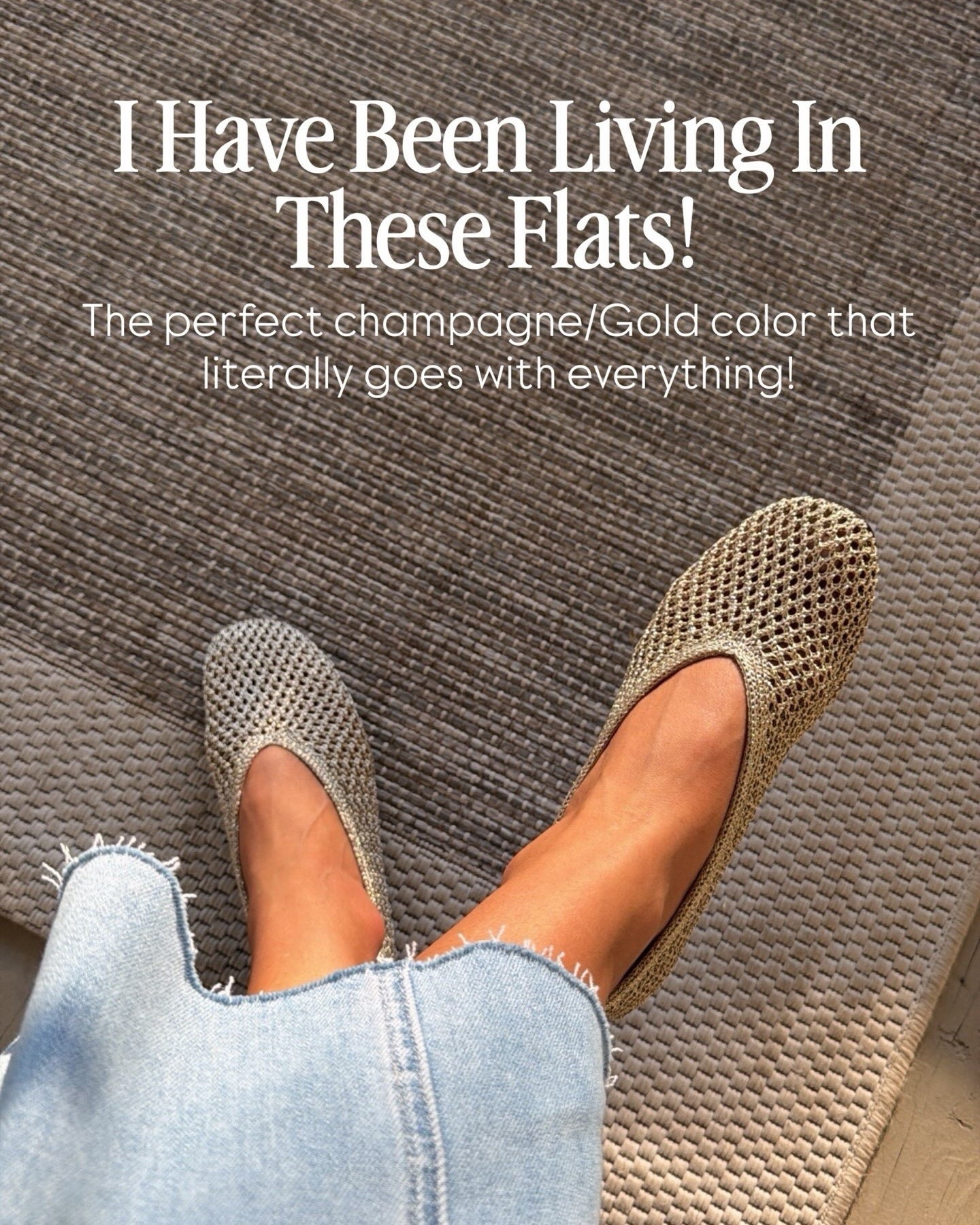 these flats have been on REPEAT 🤎✨ the champagne/gold color literally goes with EVERYTHING and makes every outfit look a little more dressed up!

#FlatShoes #FallStyle #FallFashion #AffordableFashion #EverydayStyle #LTKCreator #LTKFashion