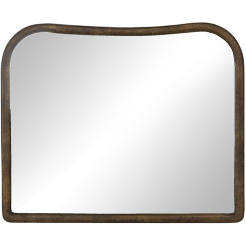 Patz Antique Mantel Mirror - Amber Lewis x Four Hands - Gold | One Kings Lane