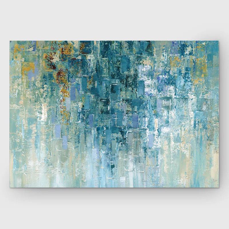 'I Love the Rain' Painting Print on Wrapped Canvas | Wayfair North America