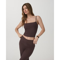 Vuori Pose Support Cami | French Roast | XXL | Vuori Clothing (US & Canada)