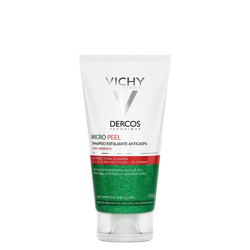 Shampoo Vichy Dercos Micro Peel Esfoliante Anticaspa 150 ml | Amobeleza (BR)